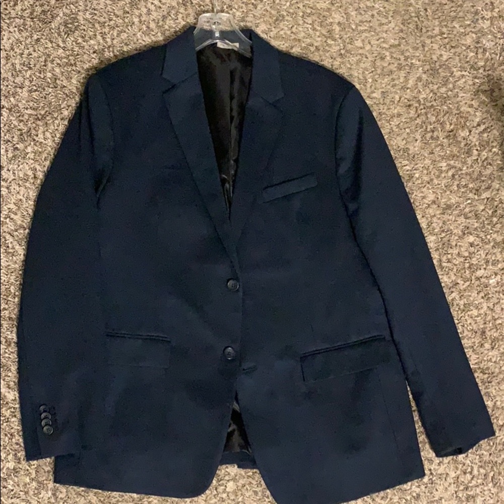 Banana Republic Sports Coat 44R Standard Fit Navy